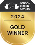 London Design Awards Gold 2024